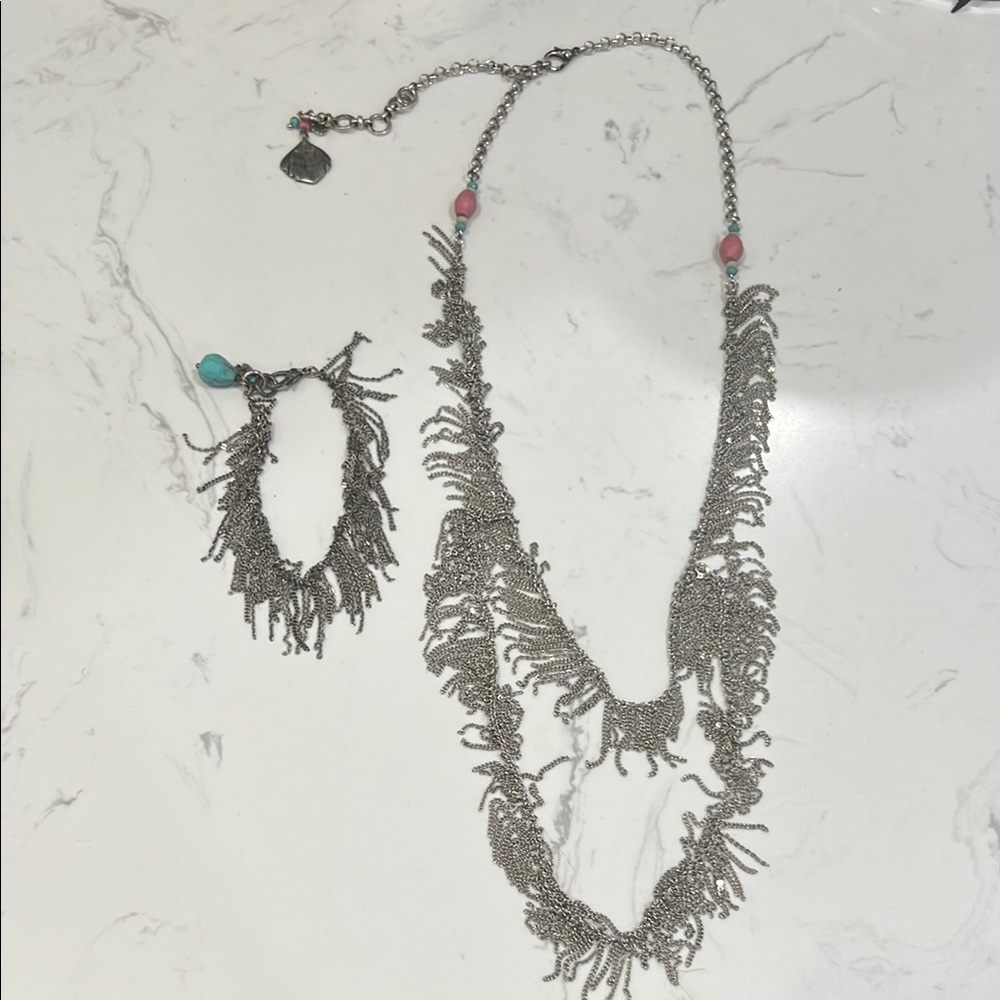 Lucky Brand Silver Necklace Timeless Elegance